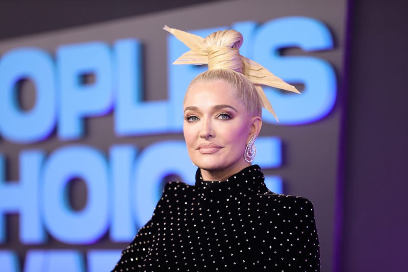 Erika Jayne attends the 47th Annual People's Choice Awards at Barker Hangar on December 07, 2021 in Santa Monica, California.