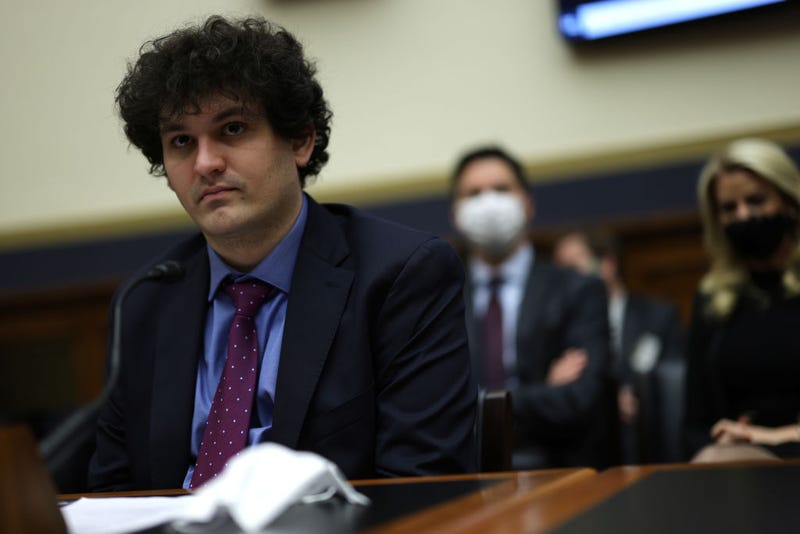 CEO of FTX Sam Bankman-Fried testifies during a hearing before the House Financial Services Committee at Rayburn House Office Building on Capitol Hill December 8, 2021 in Washington, DC.