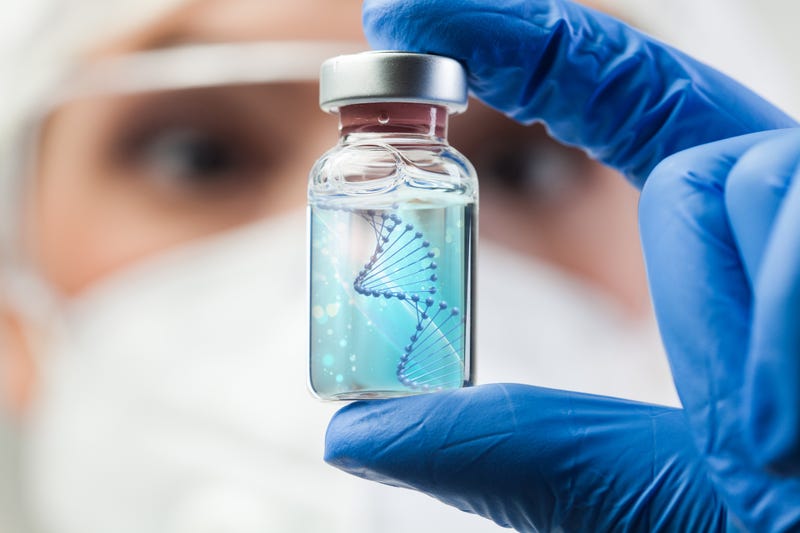 DNA double helix.