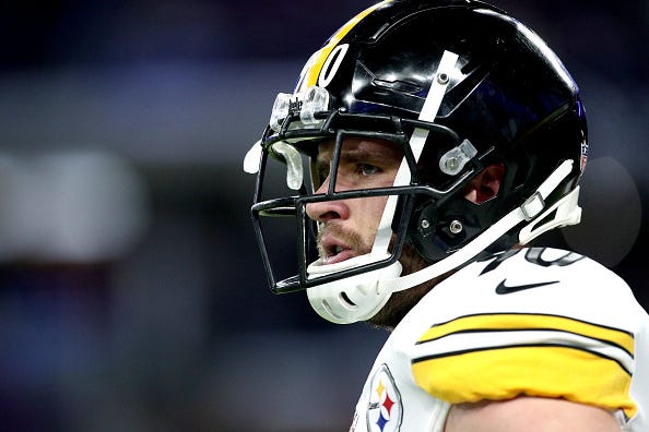 T.J. Watt and the Steelers will wear their white uniform tops in Week 1. 