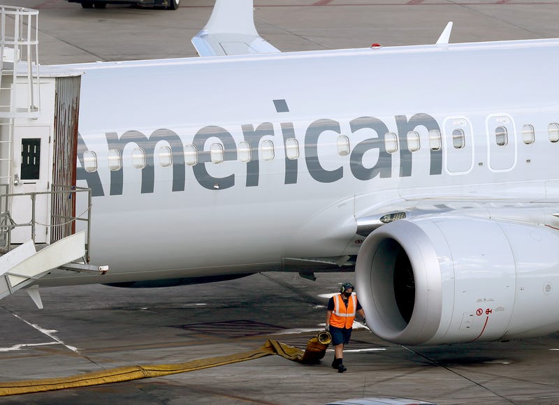 American Airlines plane