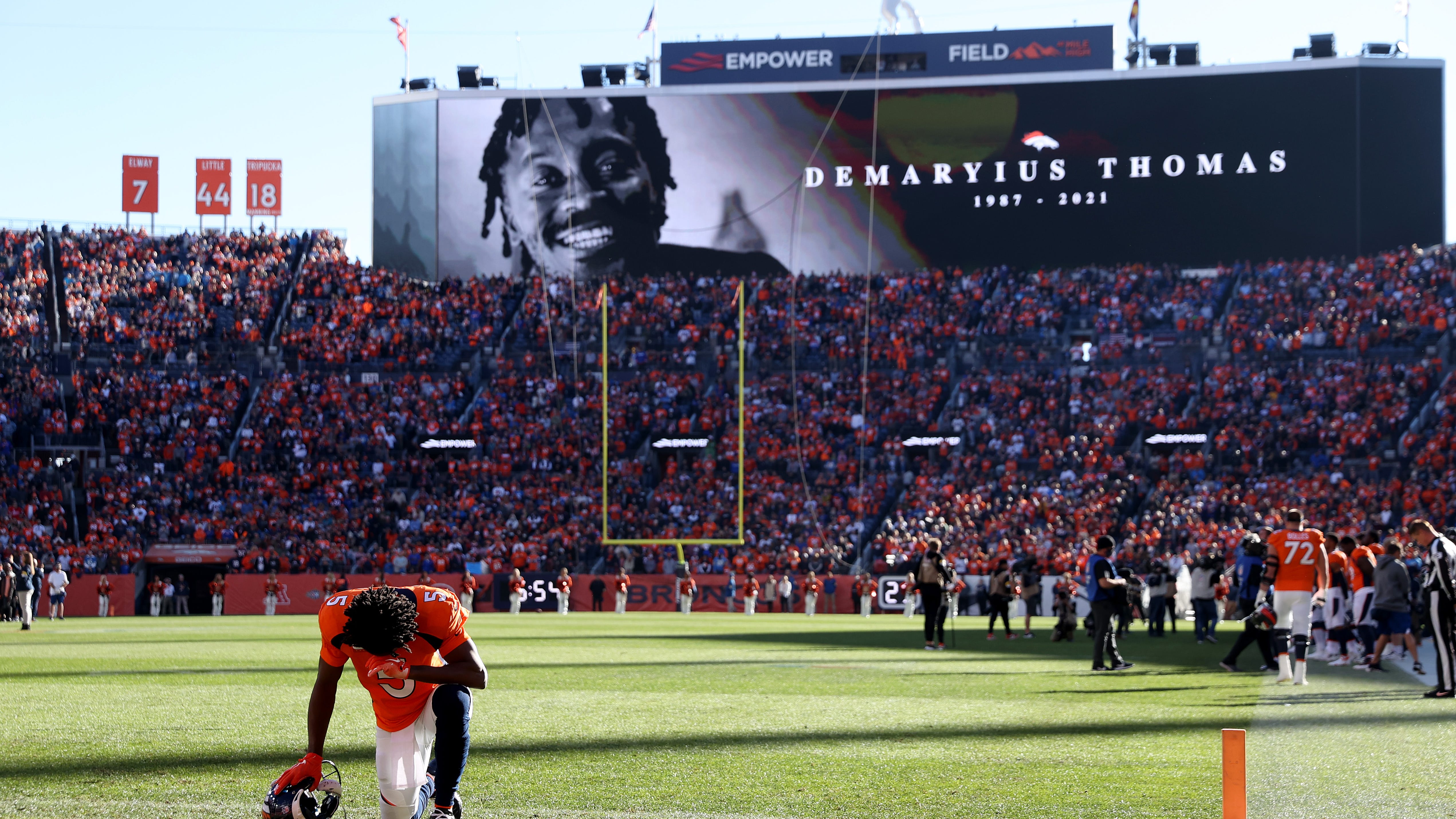 Brain study shows late Broncos receiver Demaryius Thomas had Stage II CTE