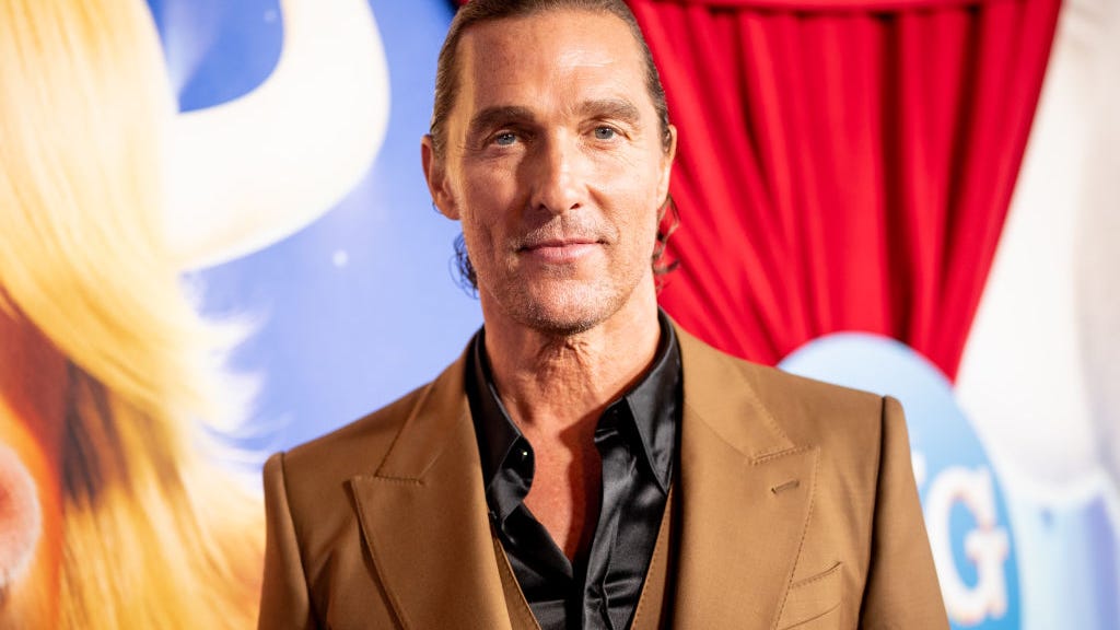 Matthew McConaughey was talked into doing a rom-com by a fortune teller