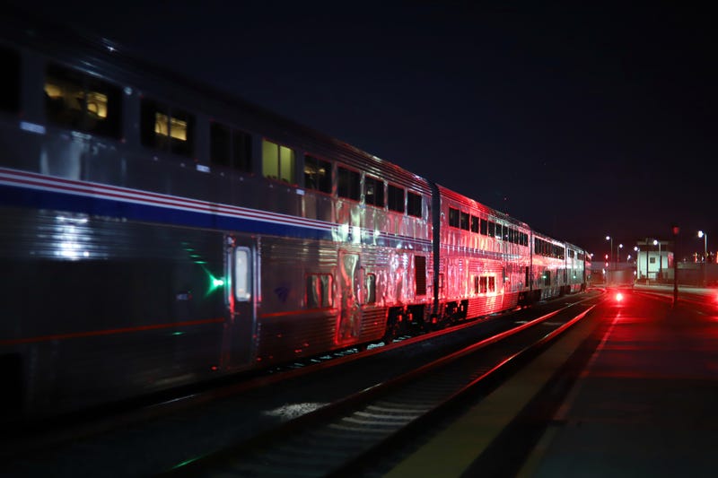 A freight train that came off the track near Jackson is causing delays for Amtrak passengers Thursday morning, officials said.