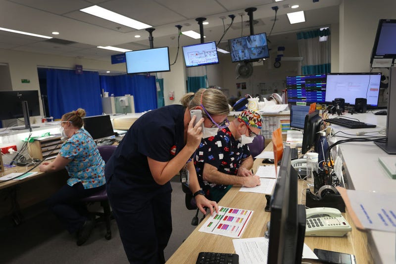 Hospital workers, nurses, labor shortage
