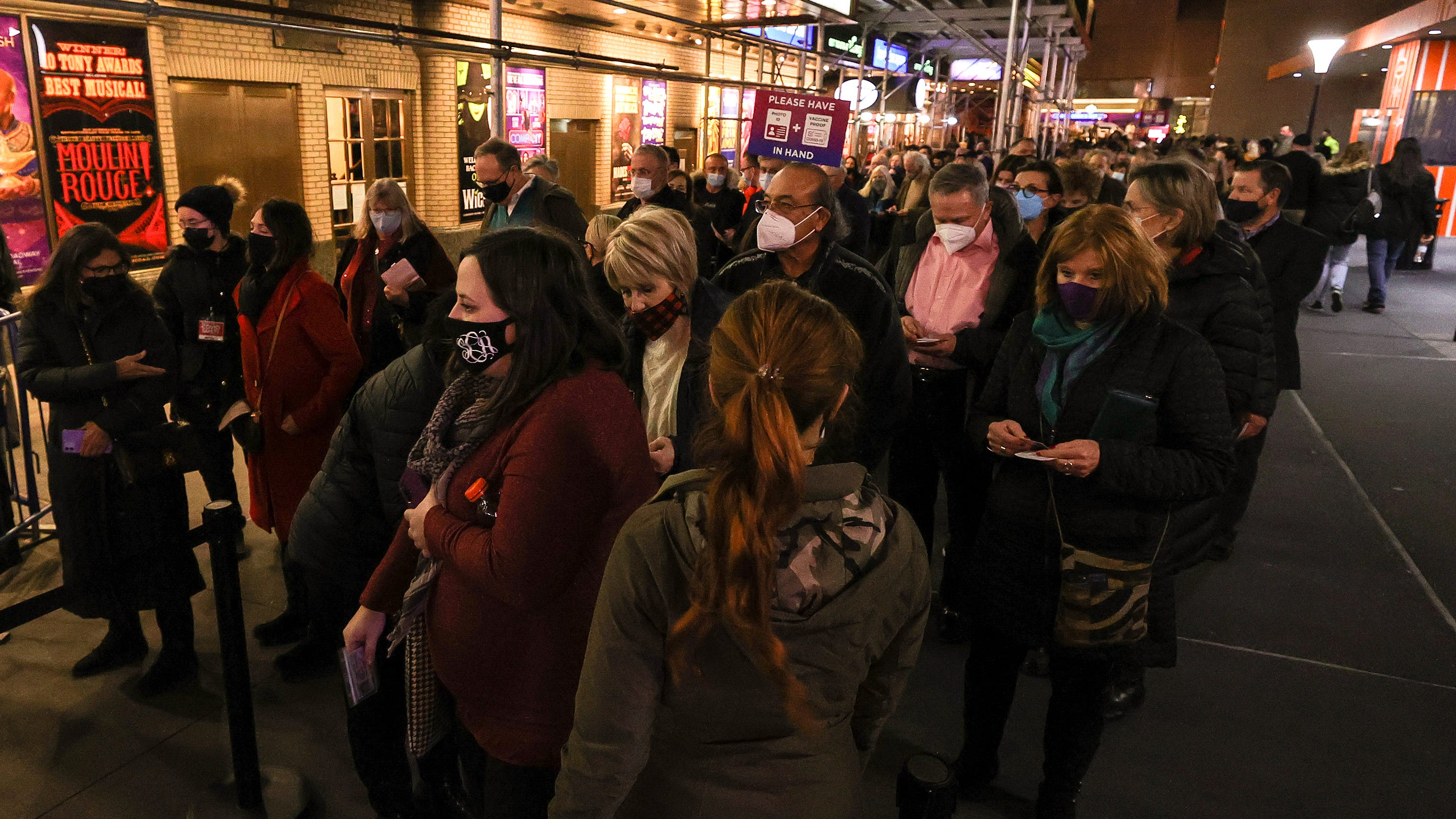 Broadway ends vaccine mandate for audience, keeps it for workers