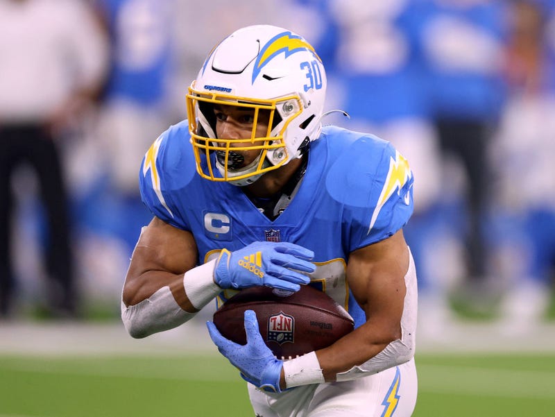 L.A. Chargers running back Austin Ekeler.