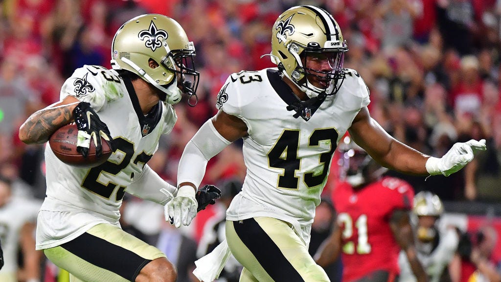 What acting head coach Dennis Allen had to say after Saints' shutout of Bucs