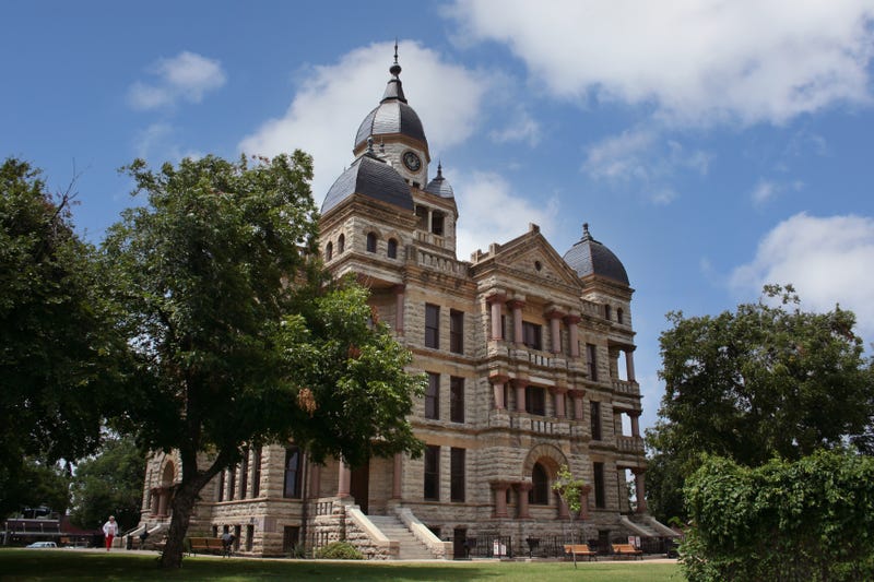 FILE: Historic Denton County courthouse in Denton, Texas.