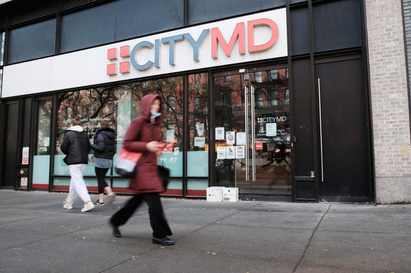 A CityMD stands closed in Manhattan on December 22, 2021 in New York City, during the COVID-19 pandemic.