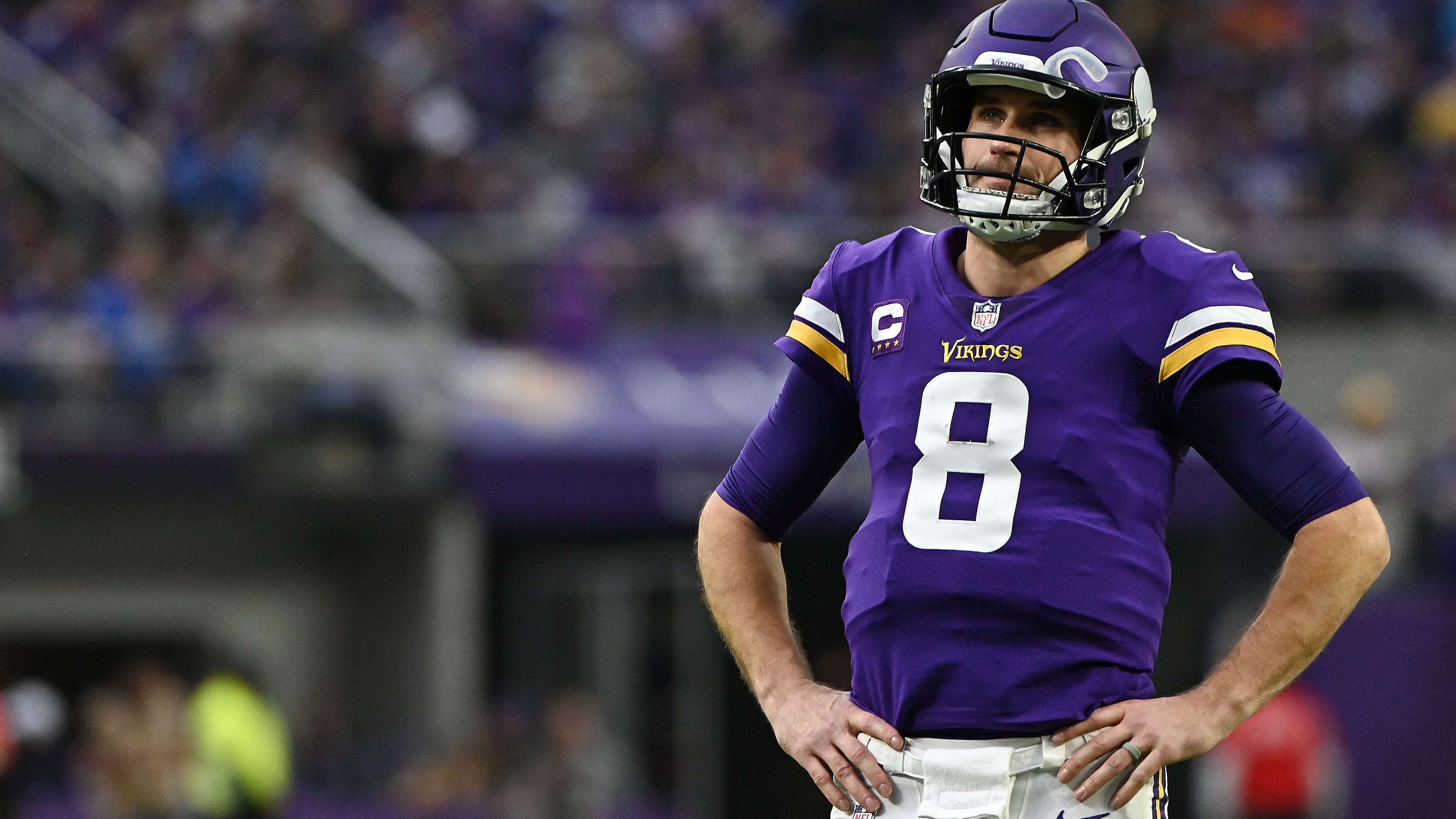 Cousins tests positive for COVID and won't play Sunday at Green Bay