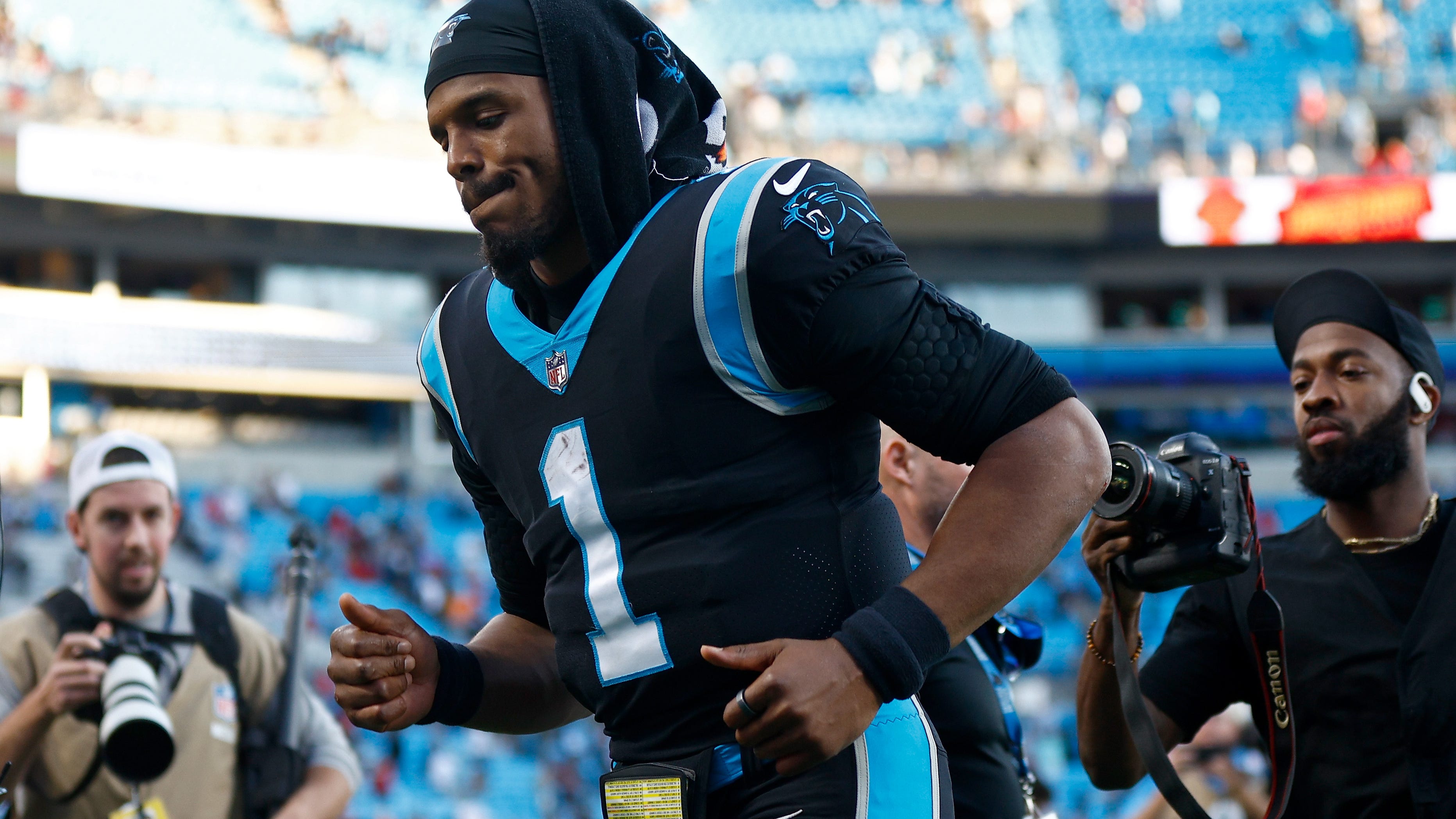Panthers bench Cam Newton, plan to start Sam Darnold vs Saints