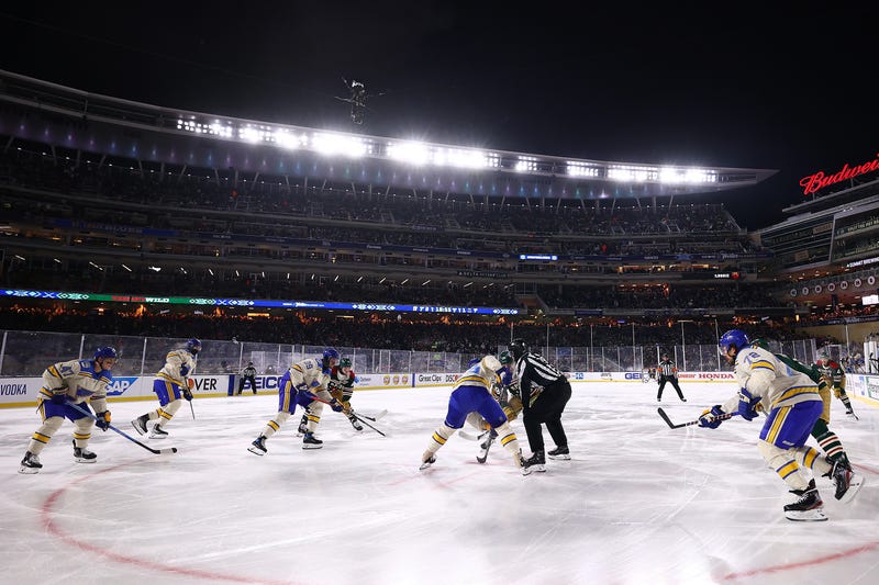 Hockey at Target Field