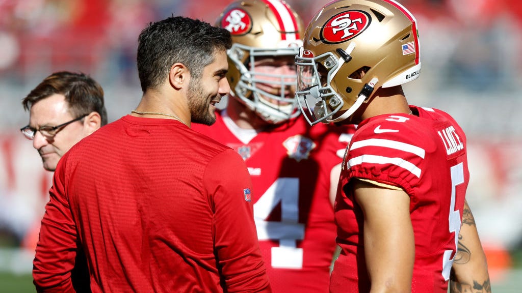 Kyle Shanahan holding out hope Jimmy Garoppolo can start Week 18