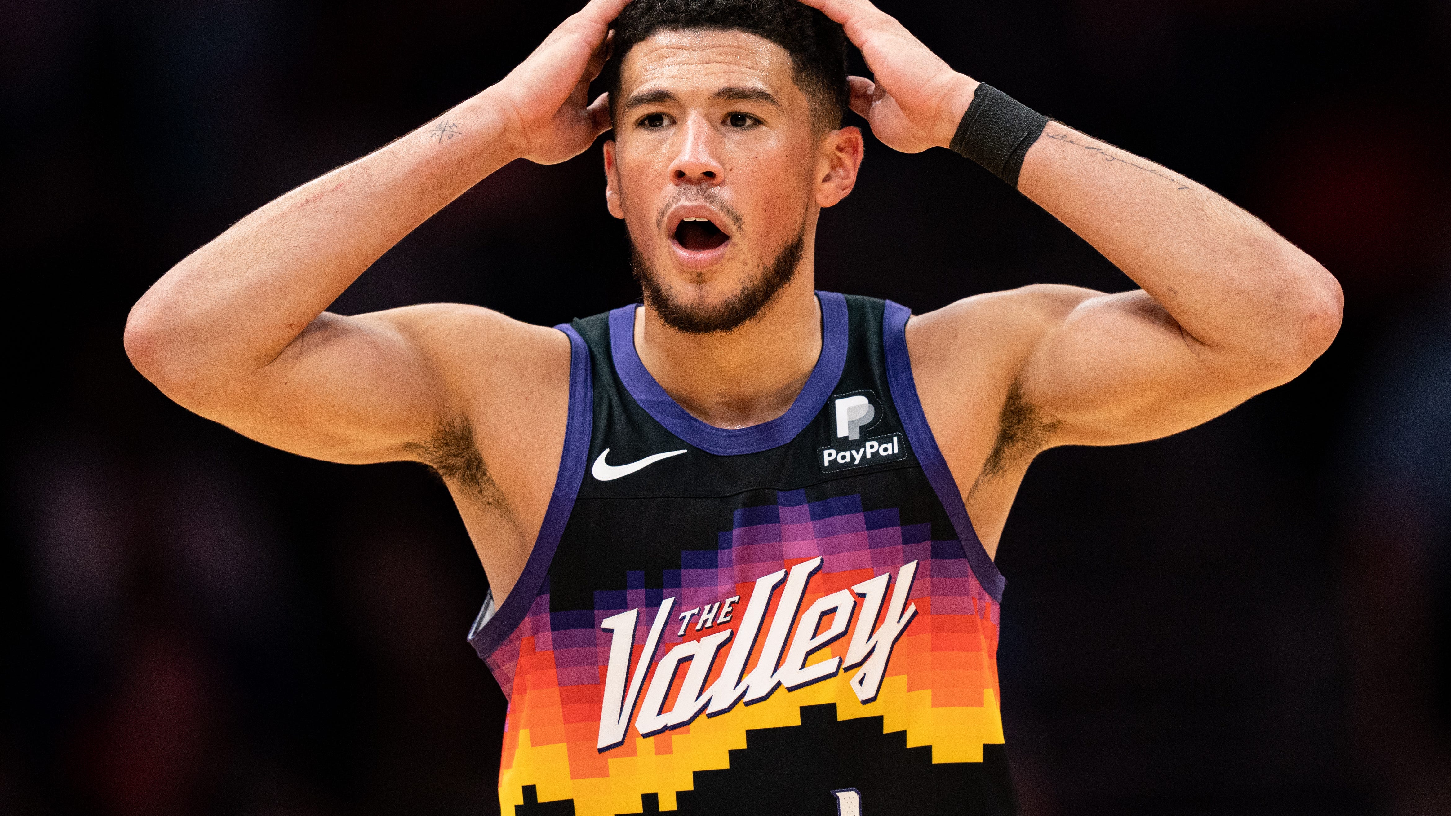 Devin Booker had Raptors mascot sent away for distracting him at the free-throw line