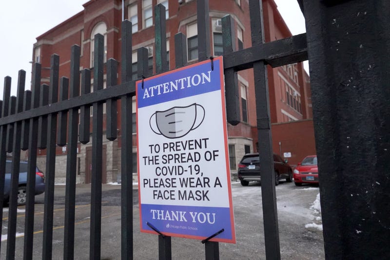 Covid please wear a facemask sign