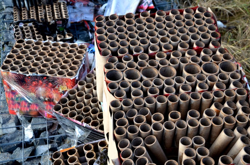 A semi truck hauling residential-grade fireworks ignited in a spectacular fashion on Friday morning while in transit on US-23 in Monroe County.