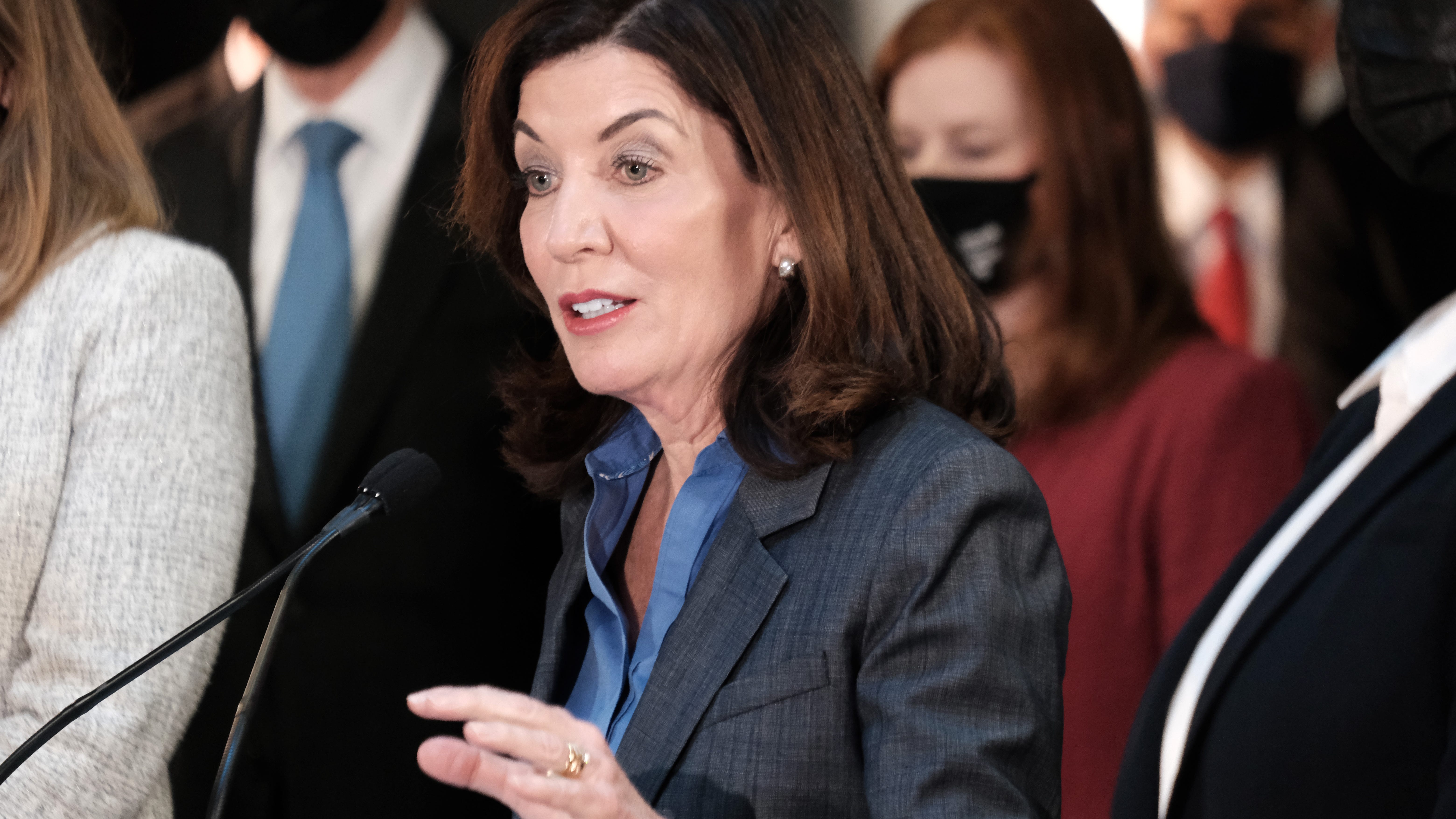 NY state to require COVID booster shots for health care workers: Hochul