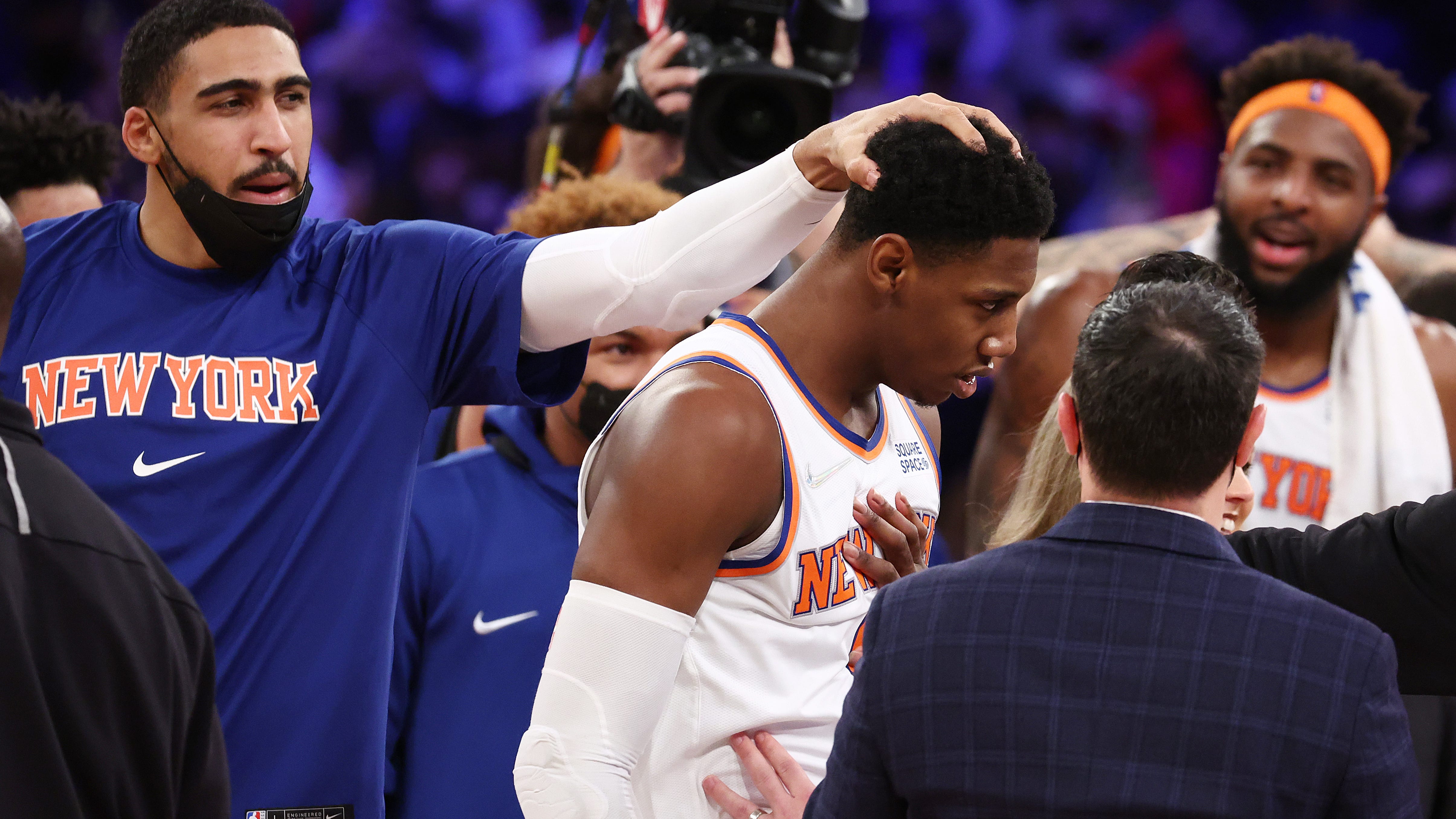 RJ Barrett buries Celtics with walk-off three as Knicks overcome 25-point deficit