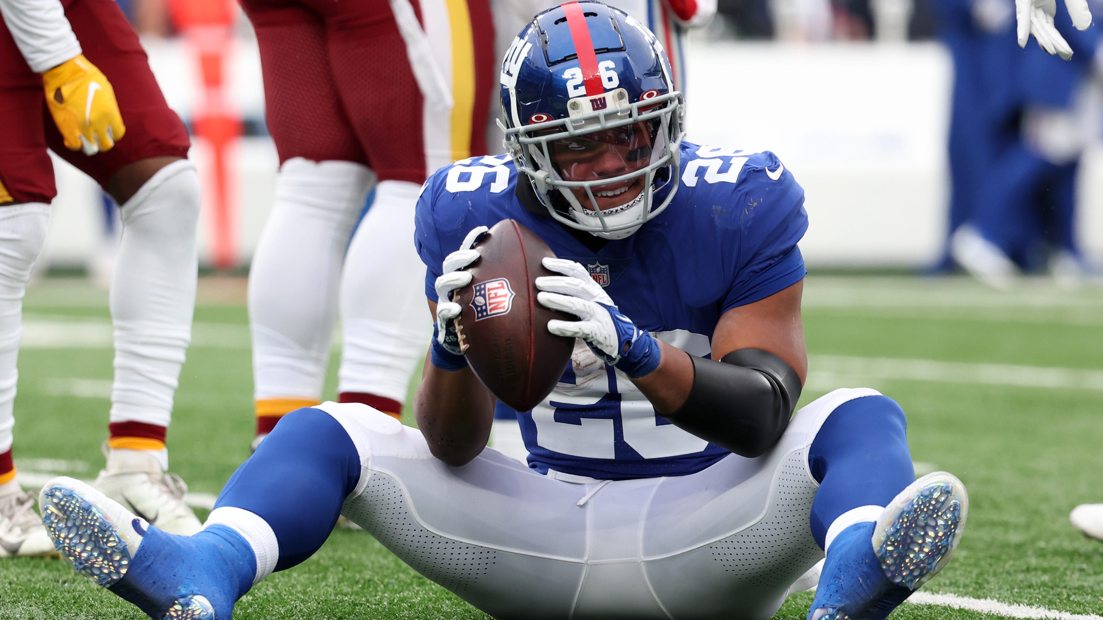 Saquon Barkley ready to bounce back: 'I'm tired of the BS that is said about me'