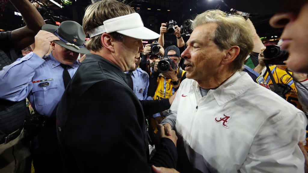 Nick Saban details conversation with Kirby Smart after national championship game: 'You guys kicked our a** in the fourth quarter'