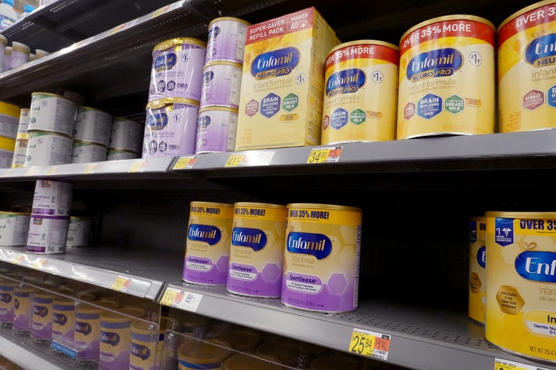 Baby formula.