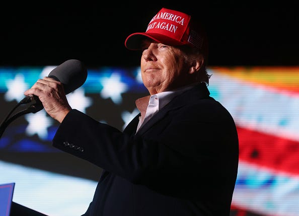 Former President Donald Trump.