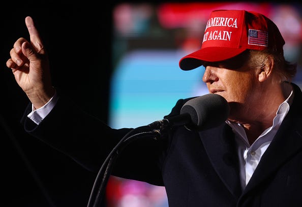 Former President Donald Trump.