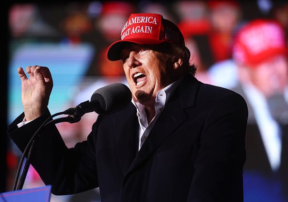 Former President Donald Trump.