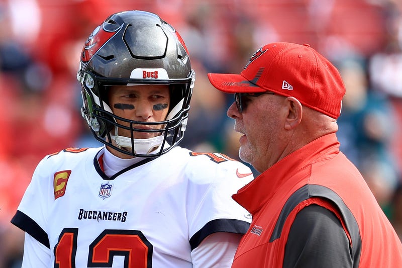 Tom Brady and Bruce Arians