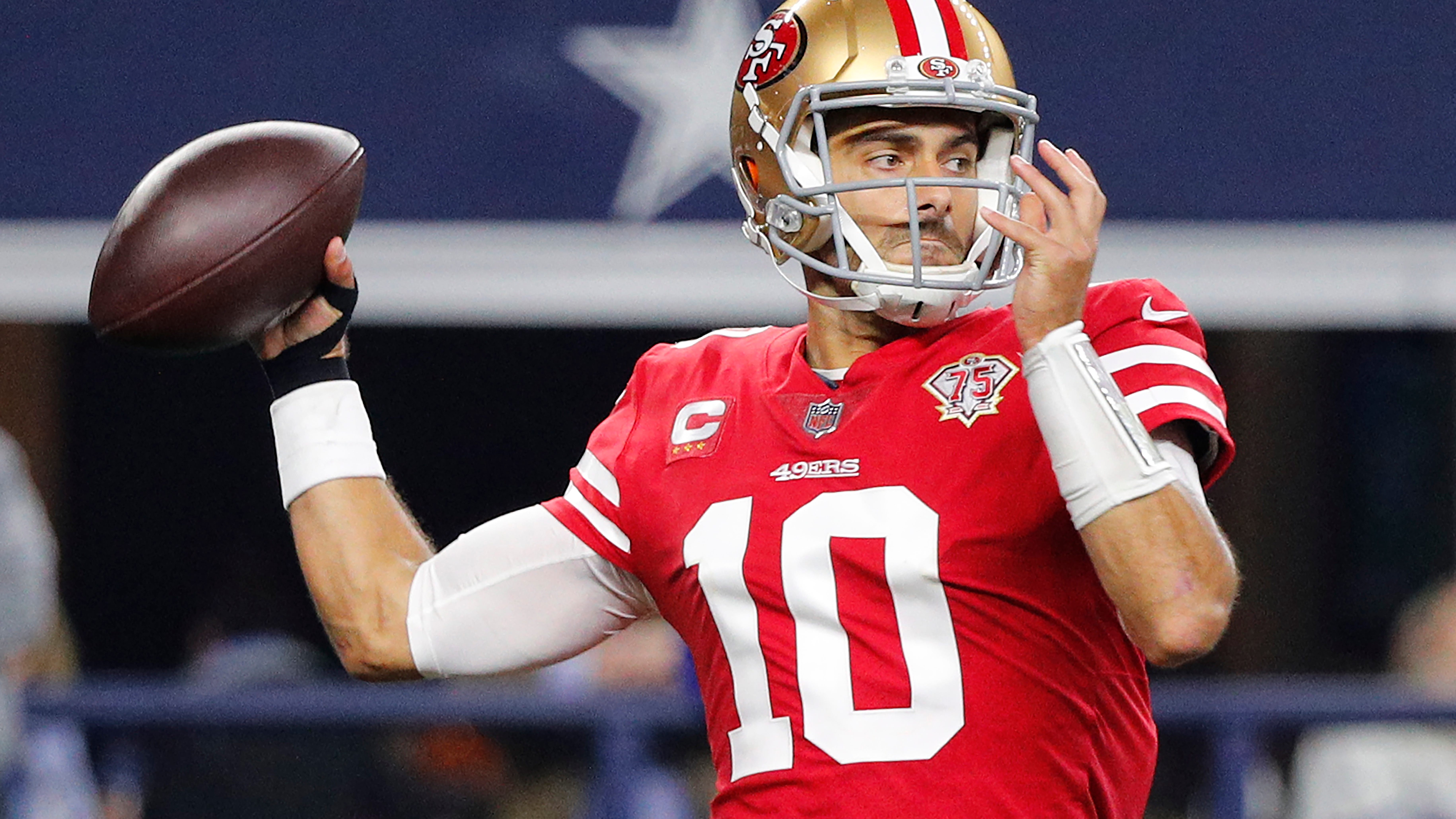 What does future hold for Jimmy Garoppolo? Tony Romo says…