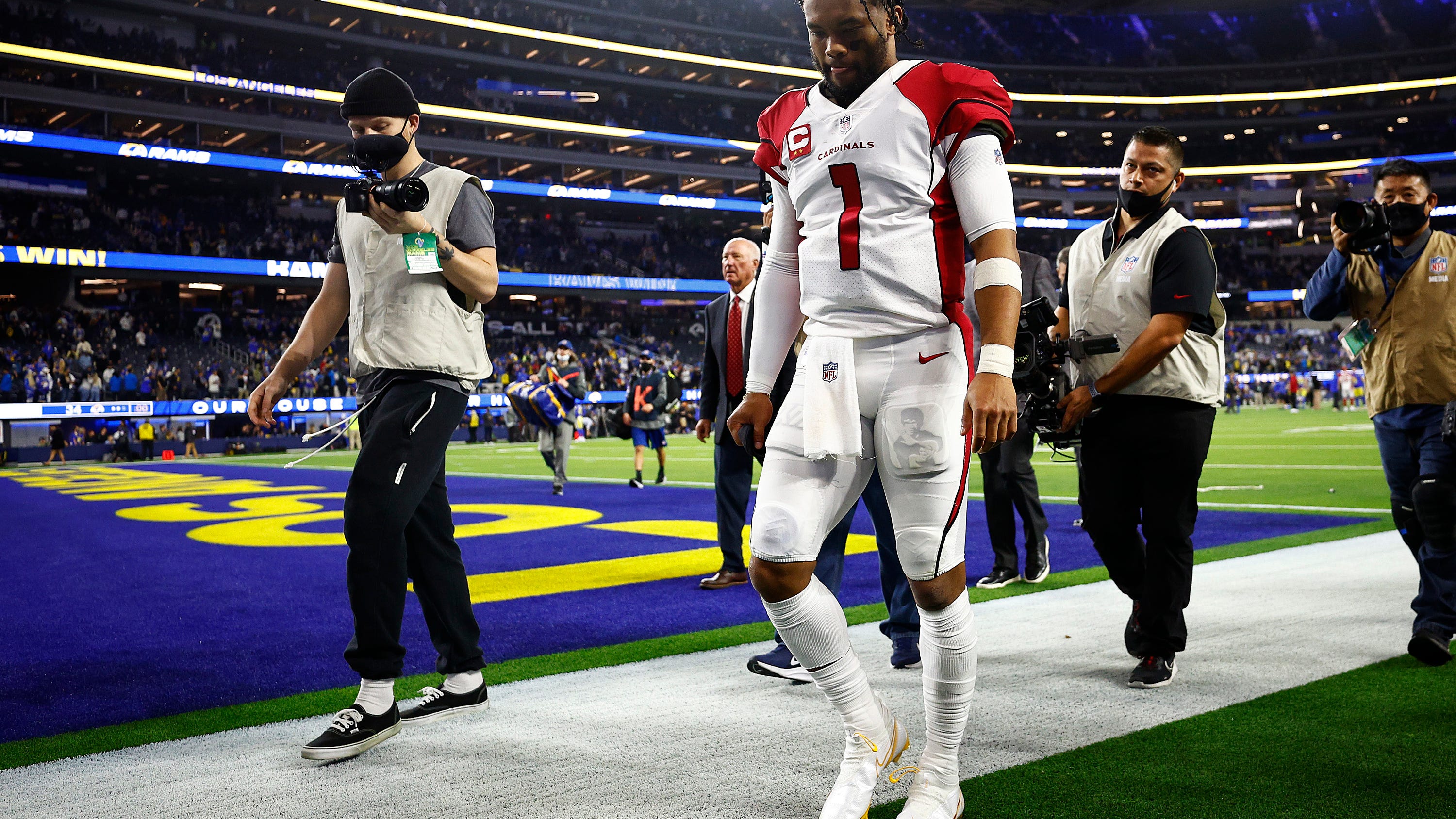 Report: Cardinals ‘not happy’ Kyler Murray refused to reenter playoff game