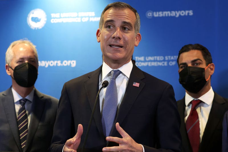 Mayor Eric Garcetti.