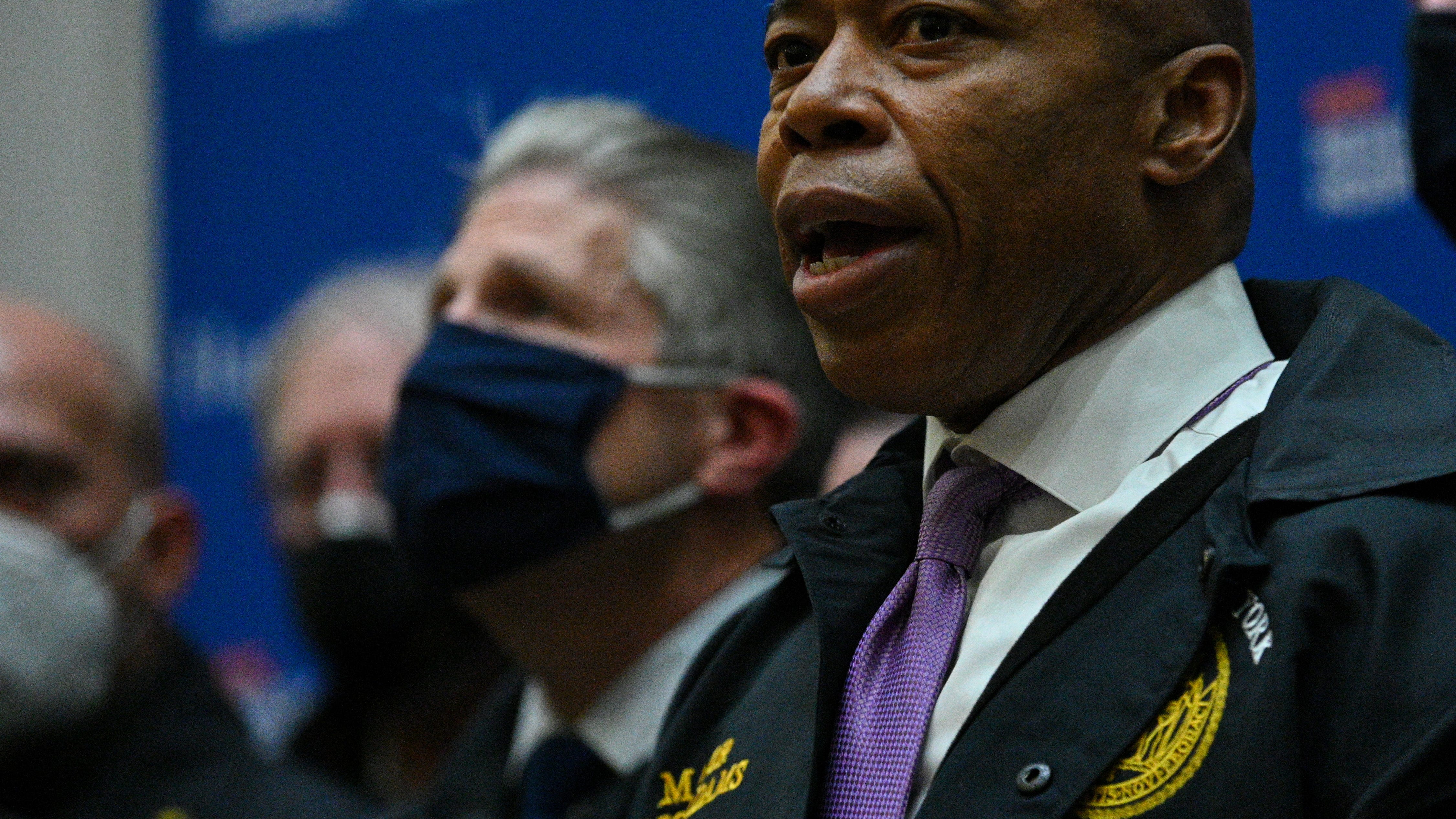 Adams: Anti-crime plan won't be 'abusive to any New Yorkers … specifically Black and Brown men'