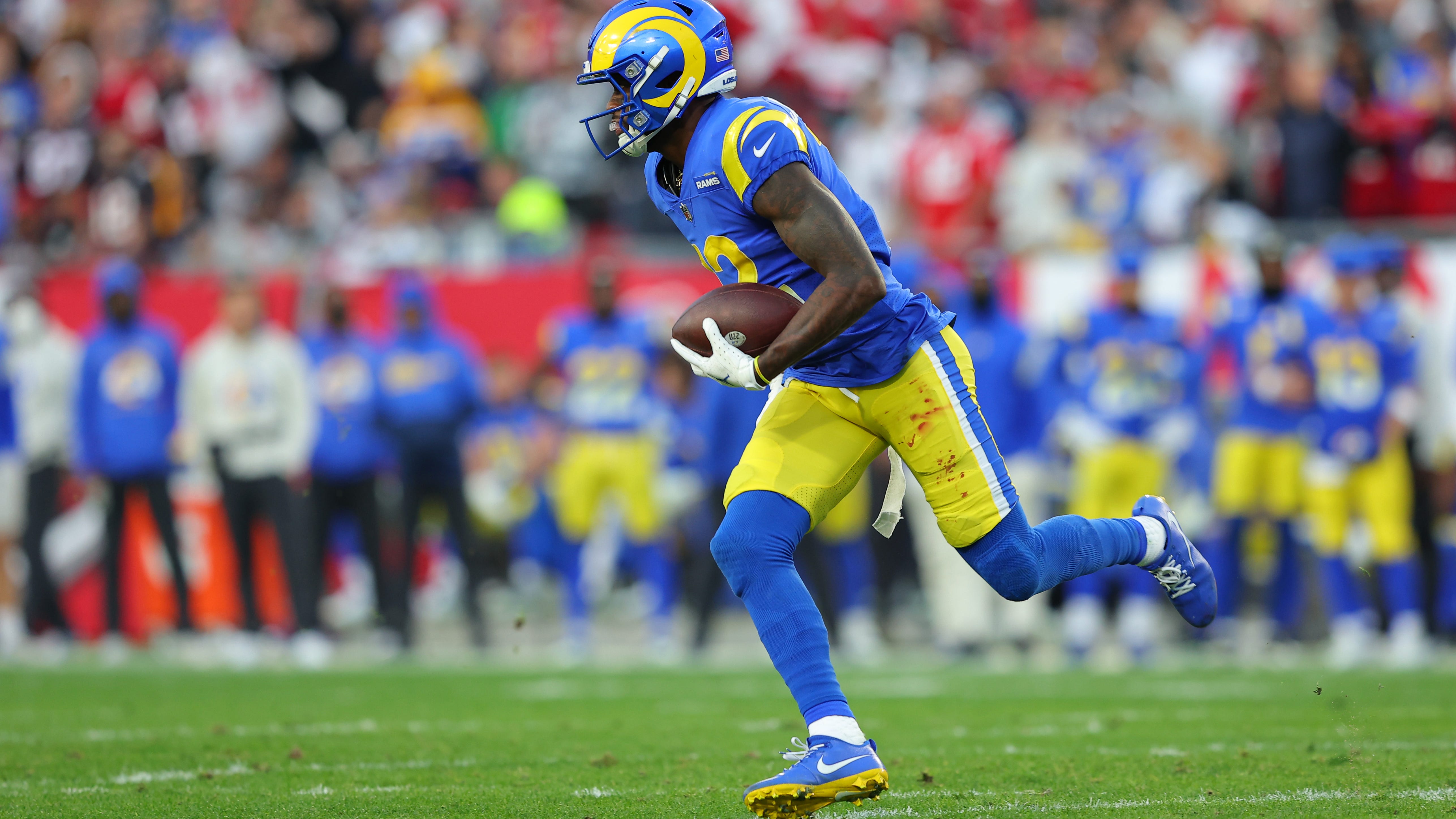L.A. Rams wide receiver Van Jefferson reveals name of son born on Super Bowl