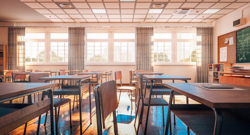 School classroom.
