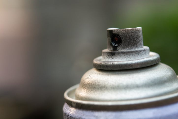 file photo of a spray-paint can
