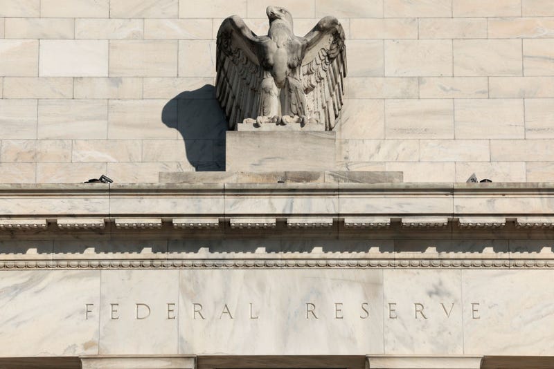 A view of the Marriner S. Eccles Federal Reserve building on January 26, 2022 in Washington, DC. 