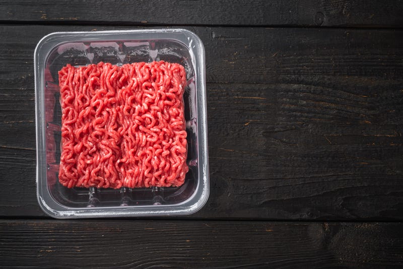 Ground beef stock photo.