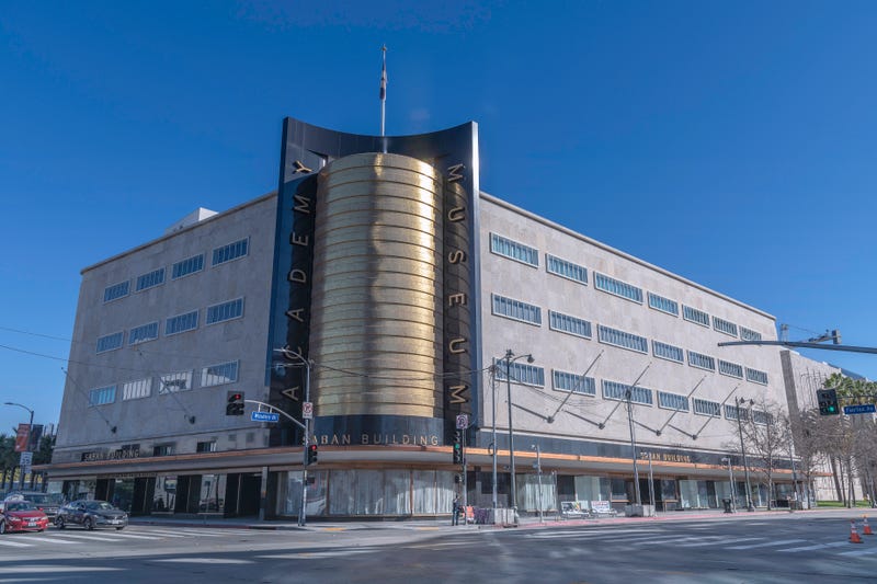 Los Angeles, CA, USA - January 26, 2022: Exterior of the Academy Museum of Motion Pictures in Los Angeles, CA.