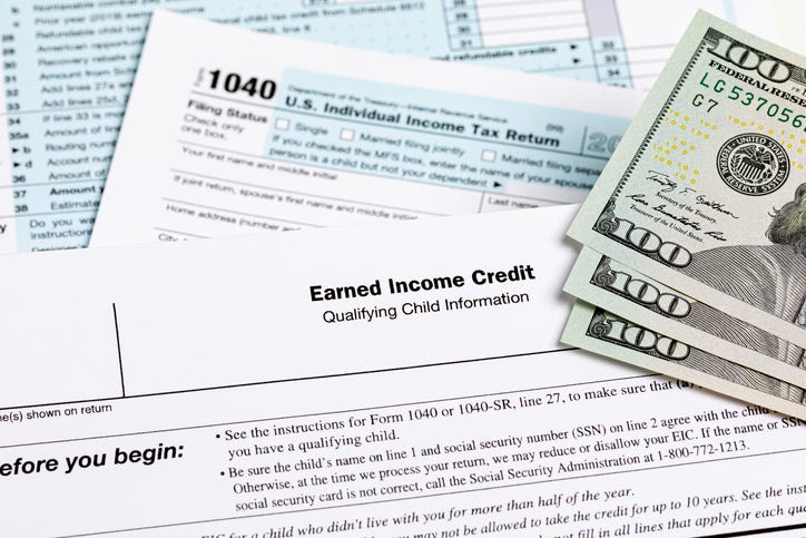 Earned income tax credit form