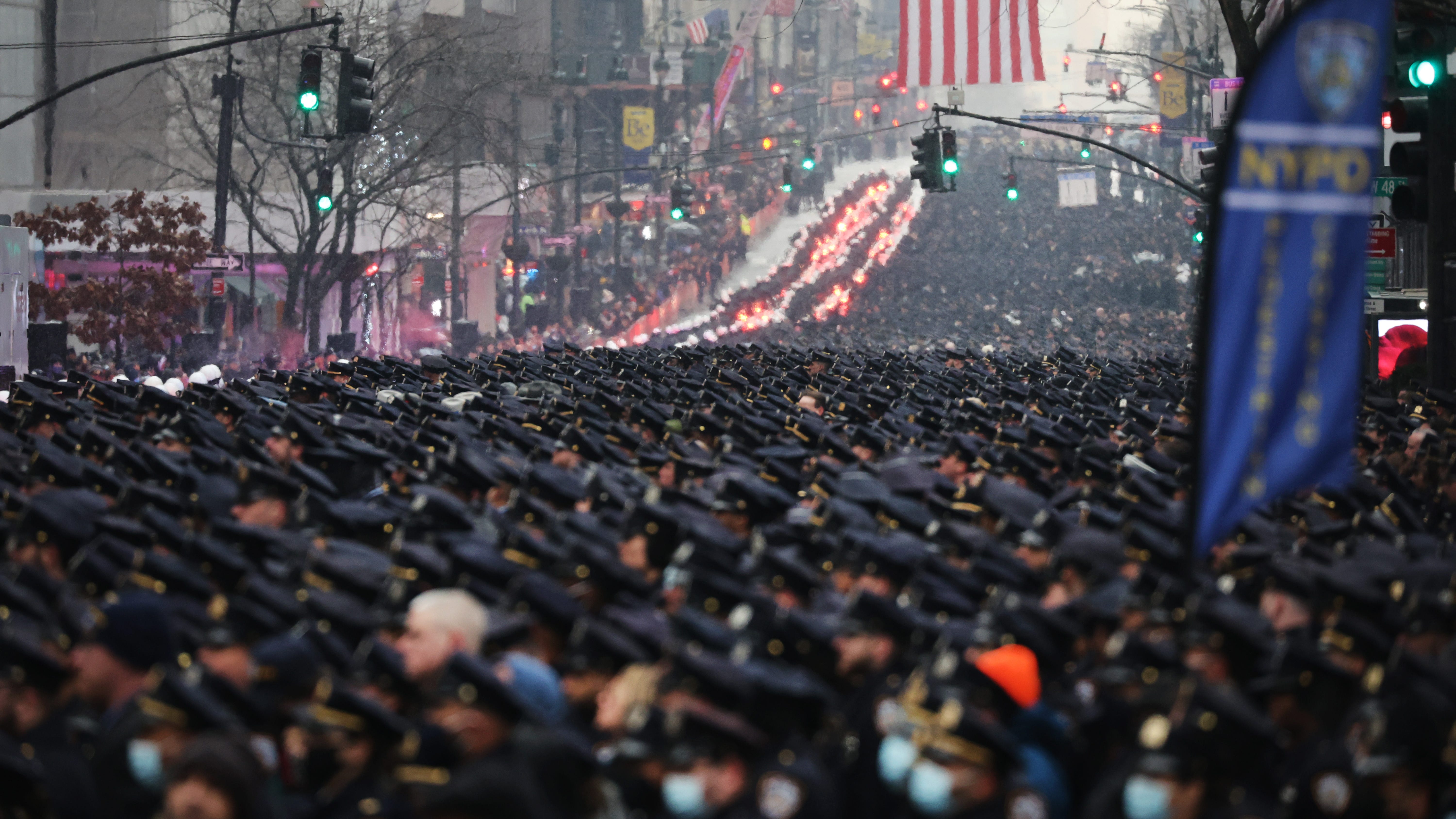 Brooklyn teacher loses job over Instagram post about NYPD funeral