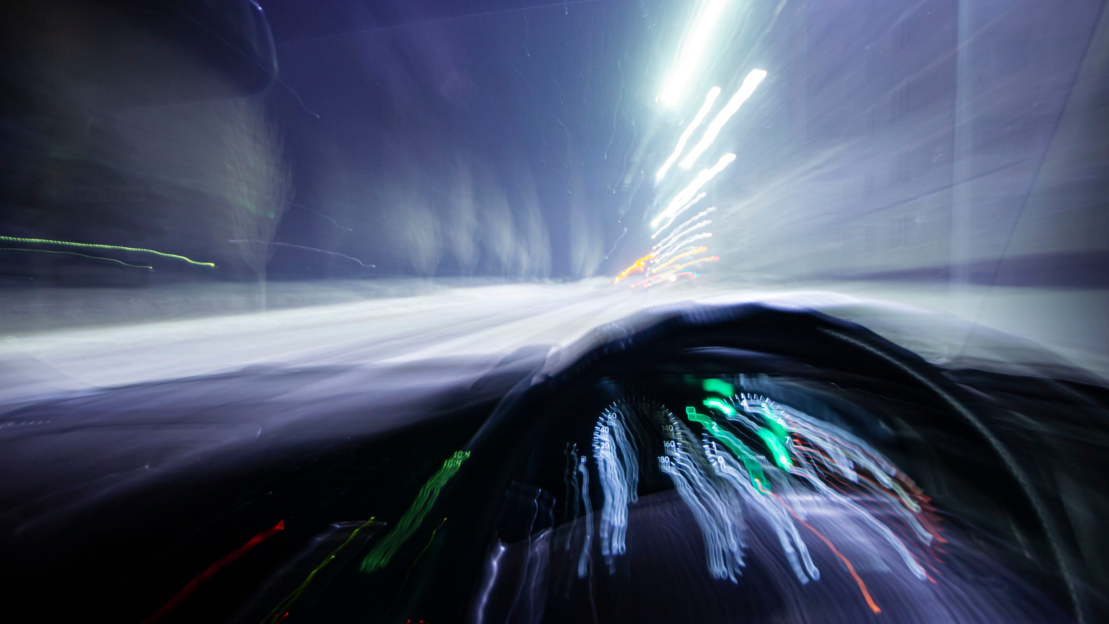 Two men arrested for allegedly performing their own version of 'Fast and Furious' on a shutdown Eisenhower expressway