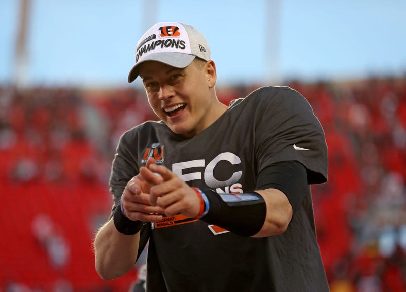 Joe Burrow Wins the AFC Championship 2022