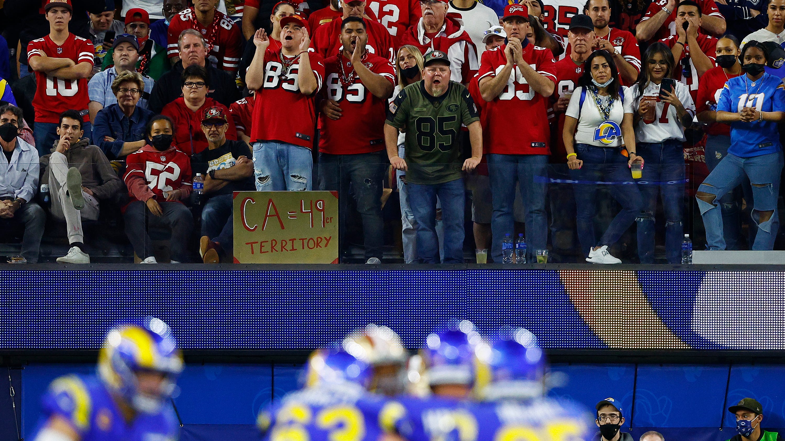 49ers fan in coma after attack in SoFi parking lot during NFC title game