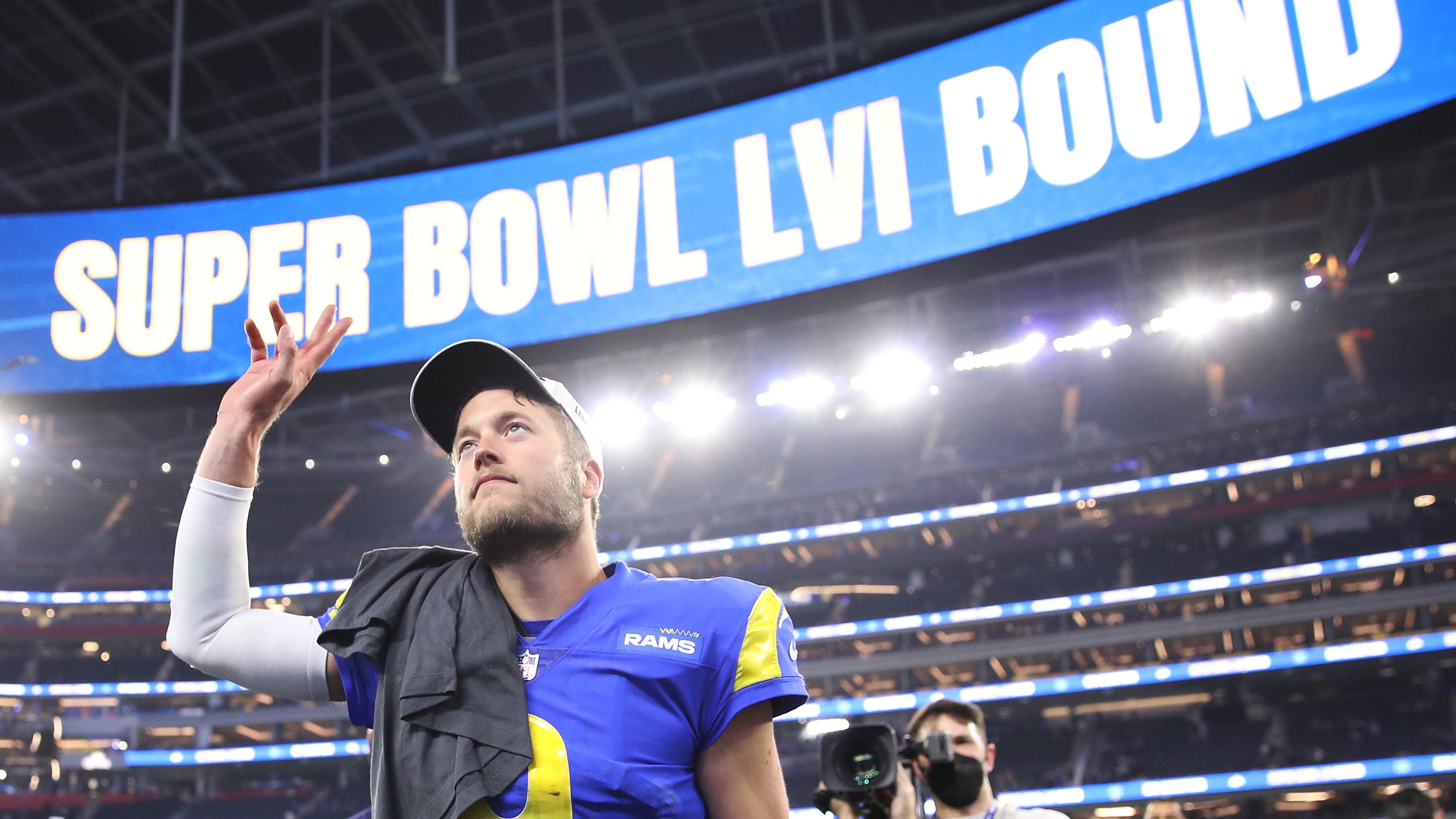 Matthew Stafford leads Rams to Super Bowl in first season in Los Angeles