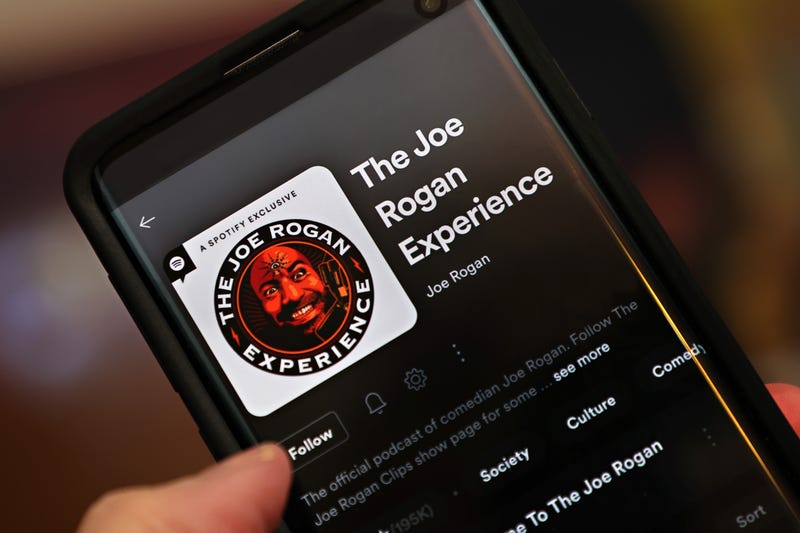 Spotify Hosts The Joe Rogan Experience Podcast.