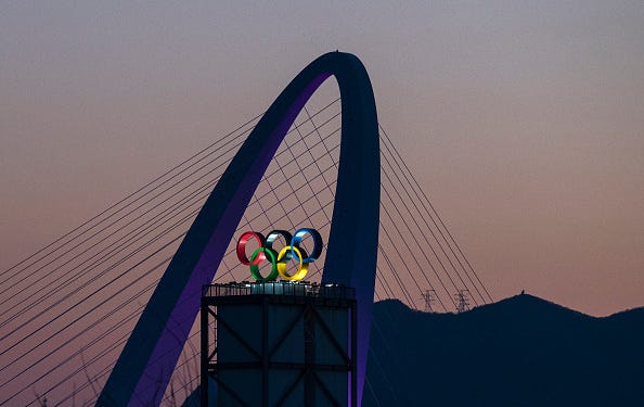 The Olympic Rings.