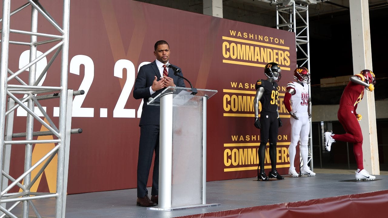Jason Wright on picking Commanders, Super Bowl date slip-up