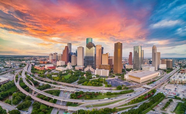 Skyline of Houston, TX